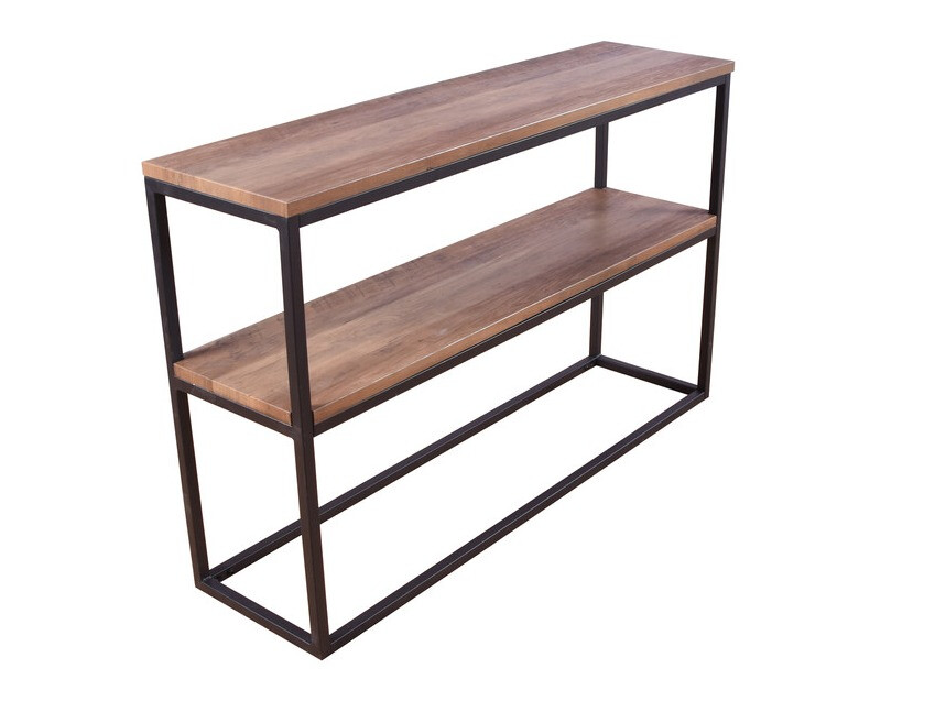 Console Dallas 2521 (Brun clair + Noir)