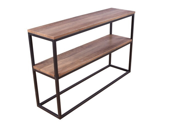 Console Dallas 2521 (Brun clair + Noir)