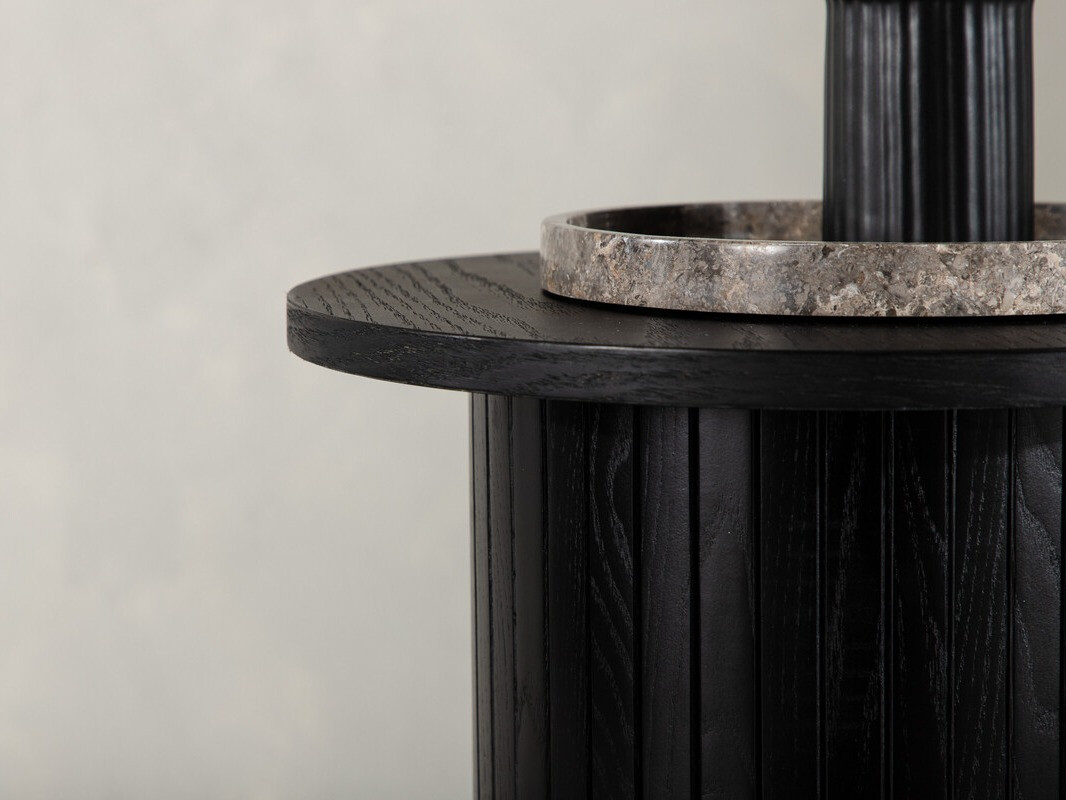 Table d'appoint Dallas 3218 (Noir)