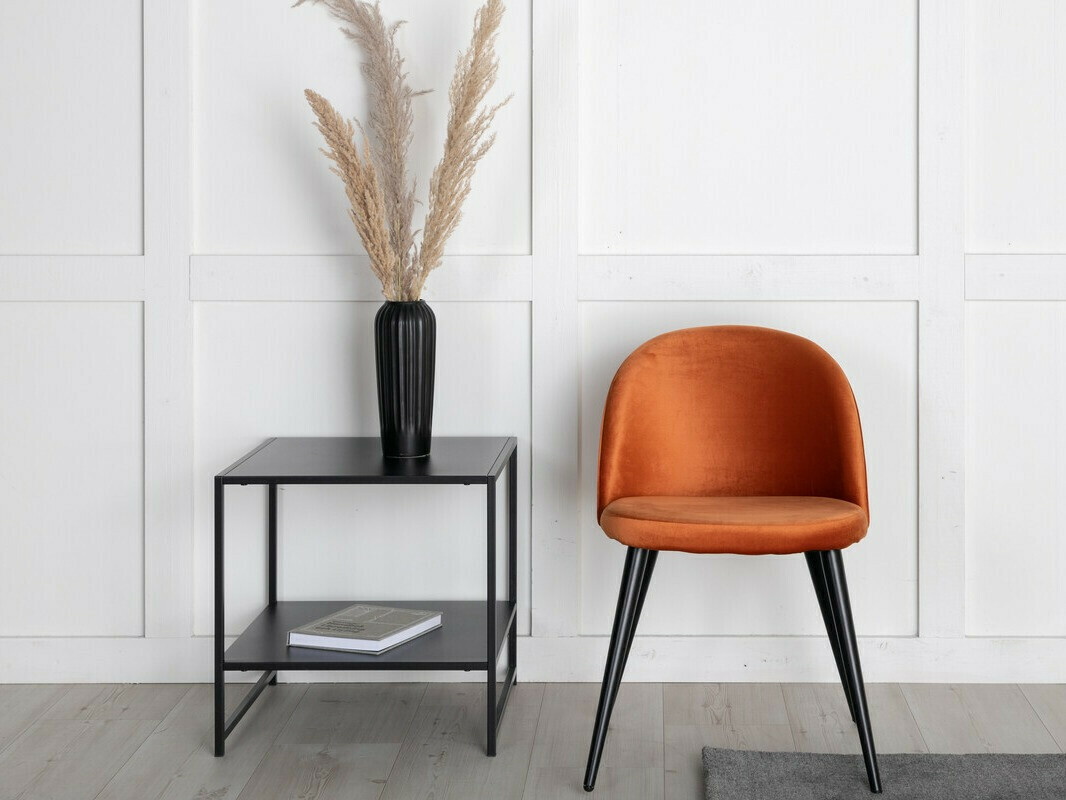 Chaise Dallas 136 (Orange + Noir)