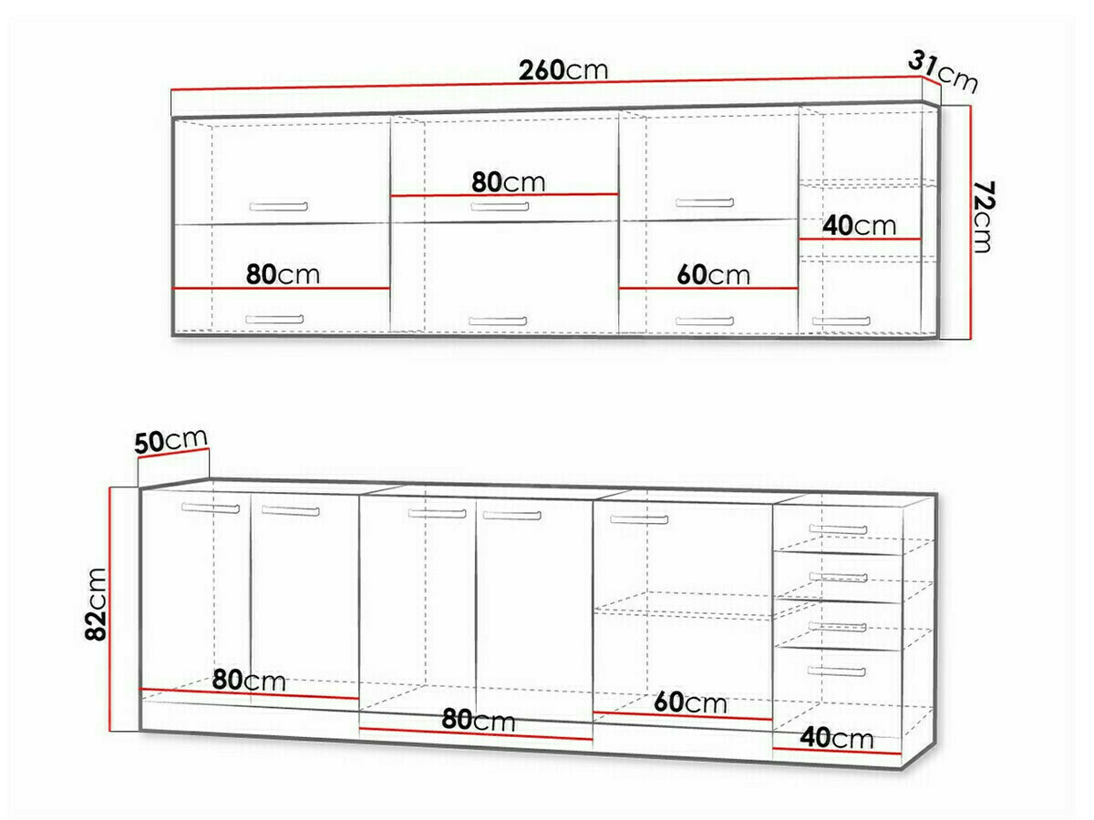 Cuisine complète modulaire Multi White 123