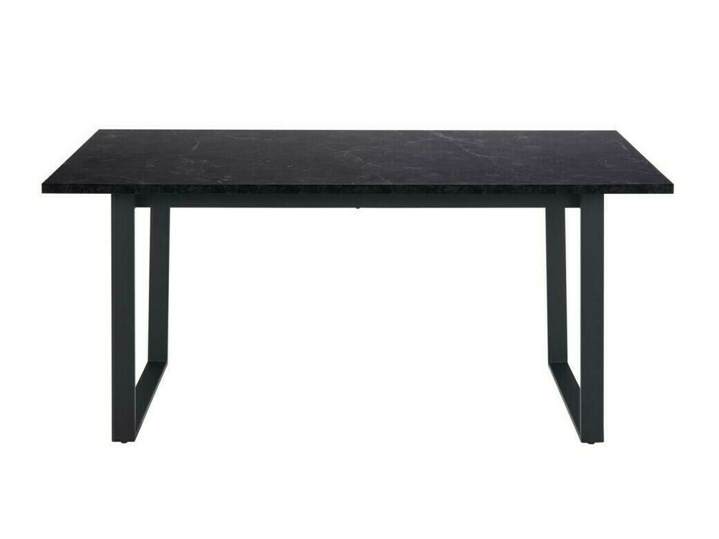 Table Norsica 591 (Marbre noir + Noir)