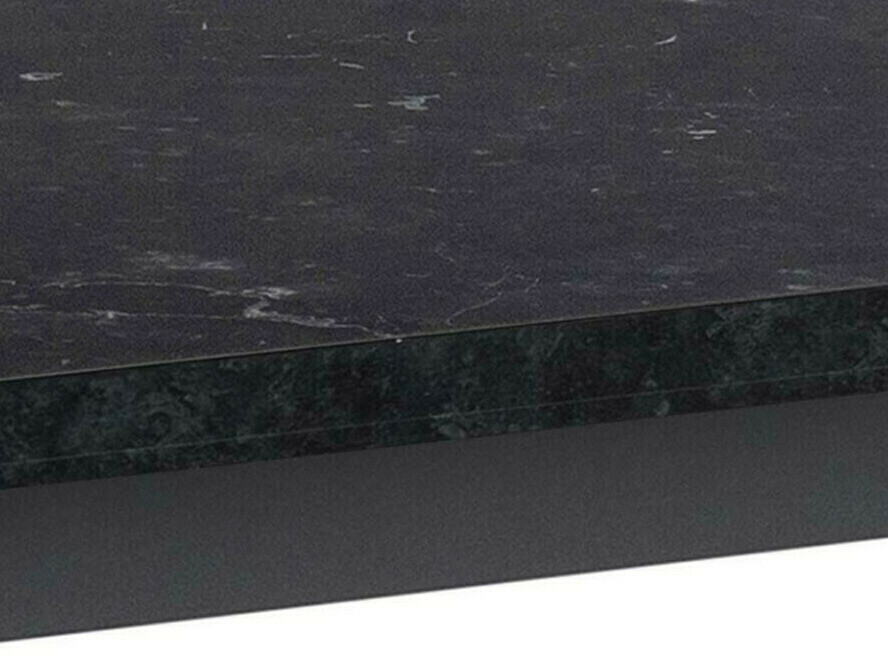 Table Norsica 591 (Marbre noir + Noir)