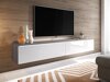 Meuble TV Sarasota 121 (Bodega + Blanc brillant)