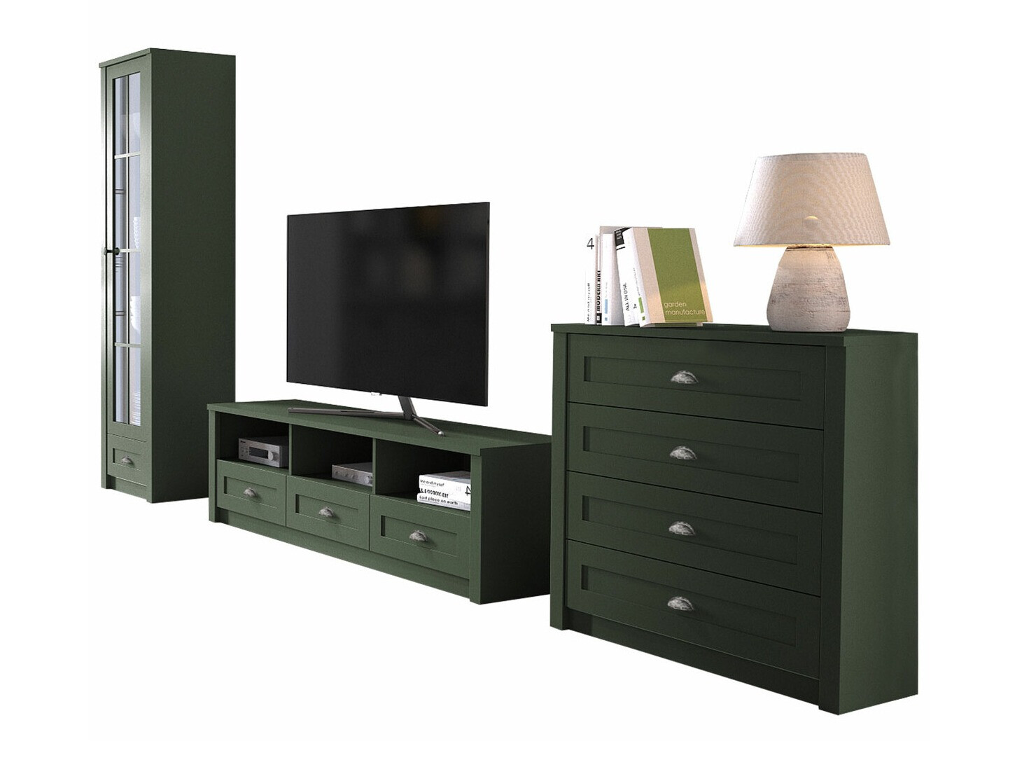 Ensemble de salon Ferdore 164 (Vert)