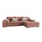Canapé d'angle Comfivo 169 (Uttario Velvet 2955 + Uttario Velvet 2979)