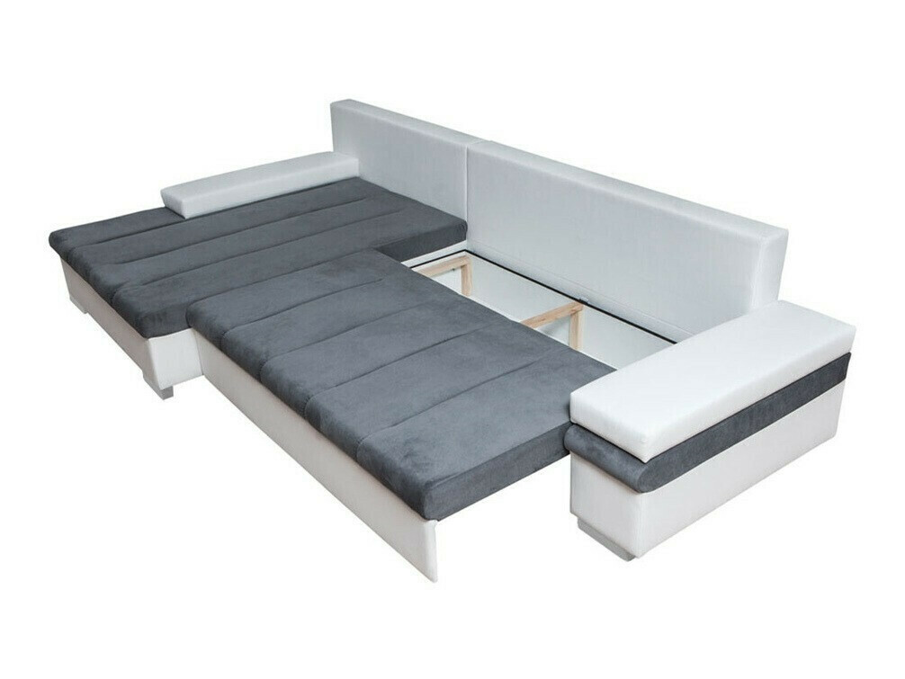 Canapé d'angle Comfivo Olivetum II (Venus Velvet 2921 + Miu 2059 + Miu 2058)