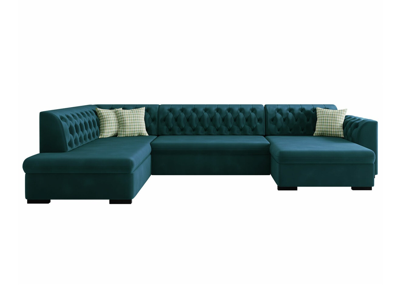 Canapé d'angle Comfivo 269 (Magic velours 2221 + Senegal 823)