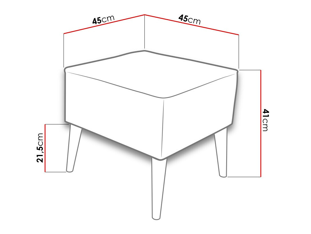 Pouf Comfivo Ulmus I (Kronos 07)