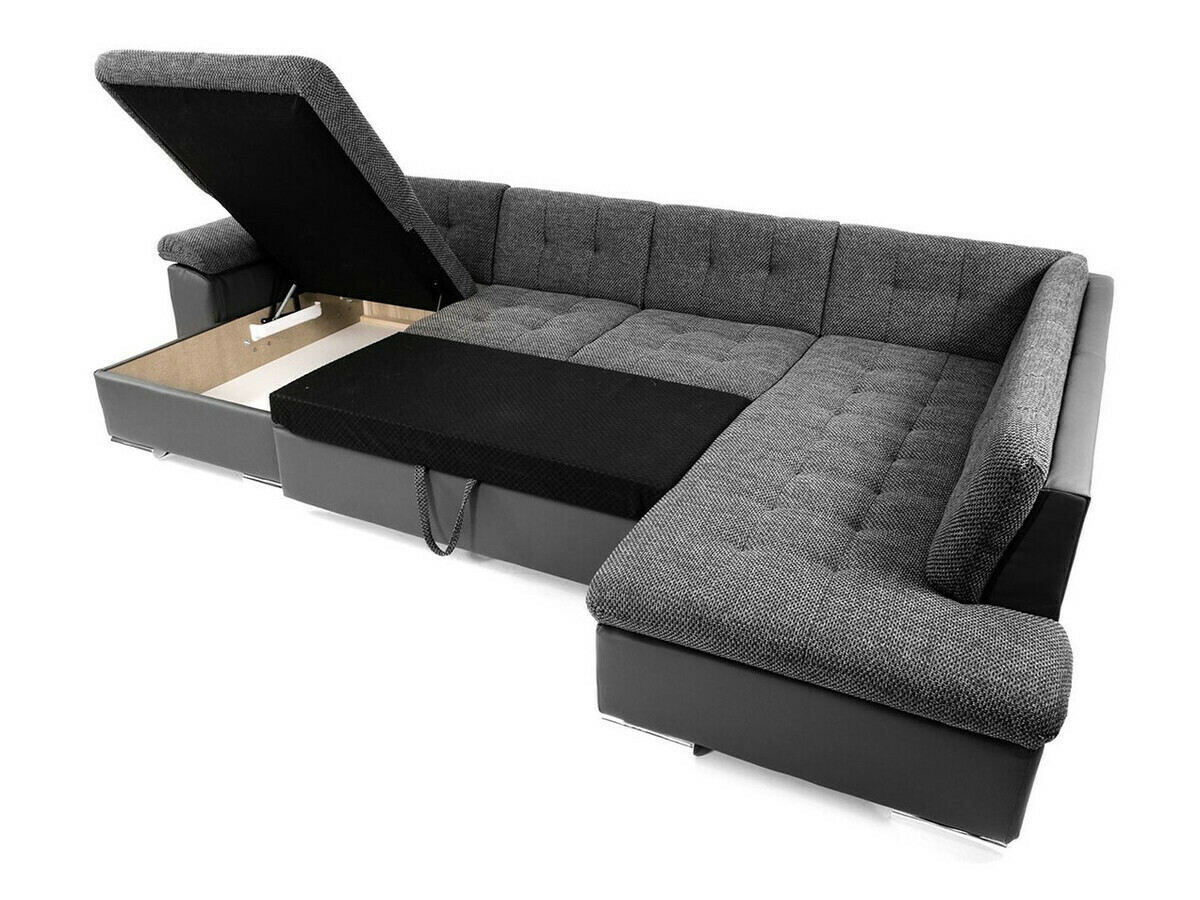 Canapé d'angle Comfivo Gemma V (Boucle Baloo 2073)