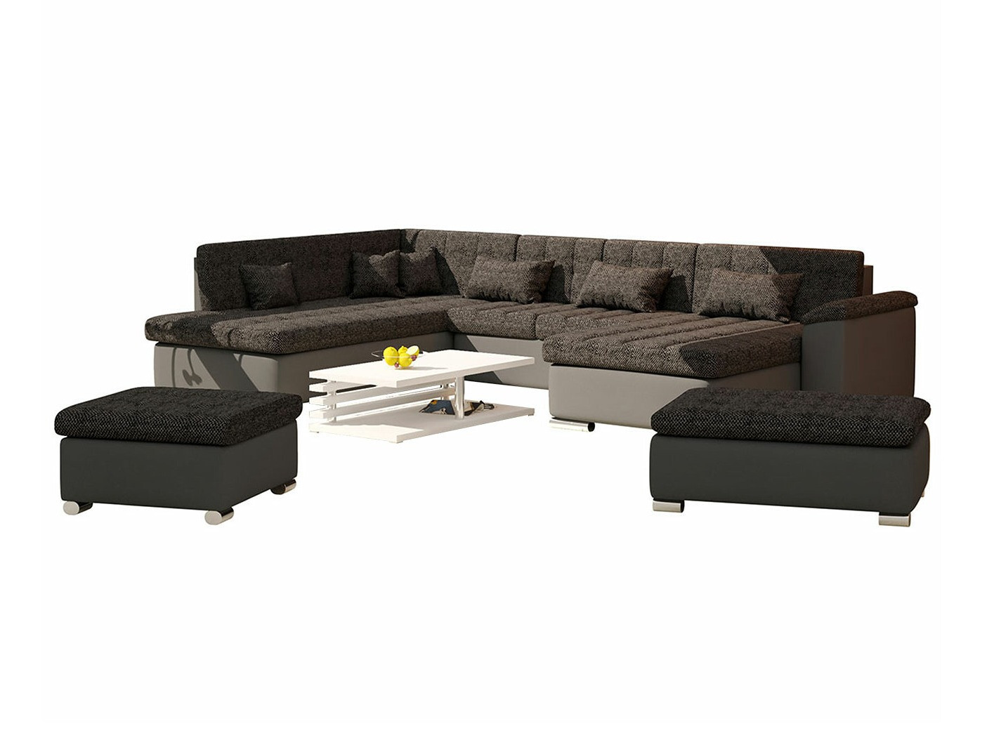 Ensemble de canapés Comfivo Gemma II (Soft 020 + Majorka 03)