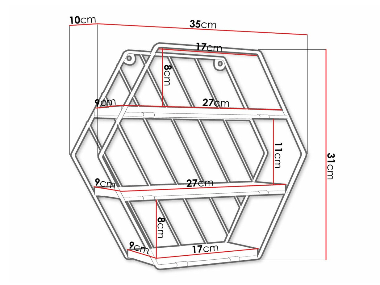 Étagère murale Richardson A103