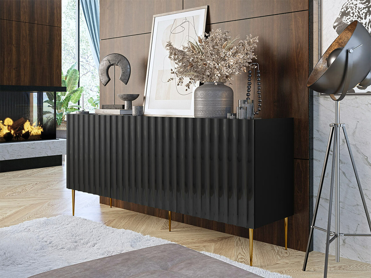 Buffet Merced B130 (Noir brillant + Noir)