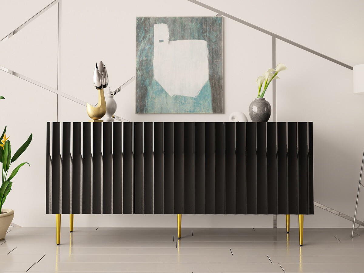 Buffet Merced B130 (Noir brillant + Noir)