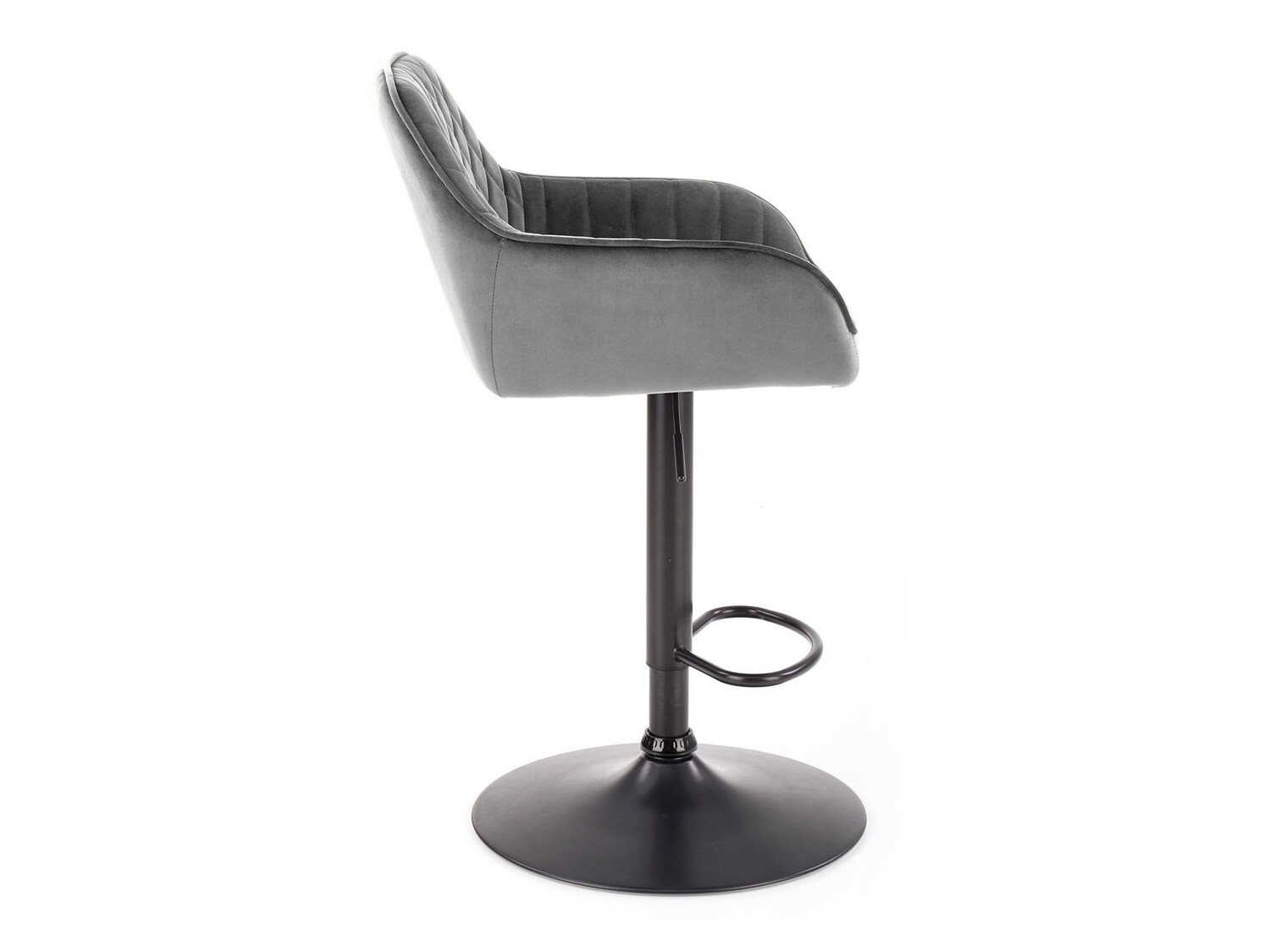 Chaise de bar mi-hauteur Houston 972 (Gris)