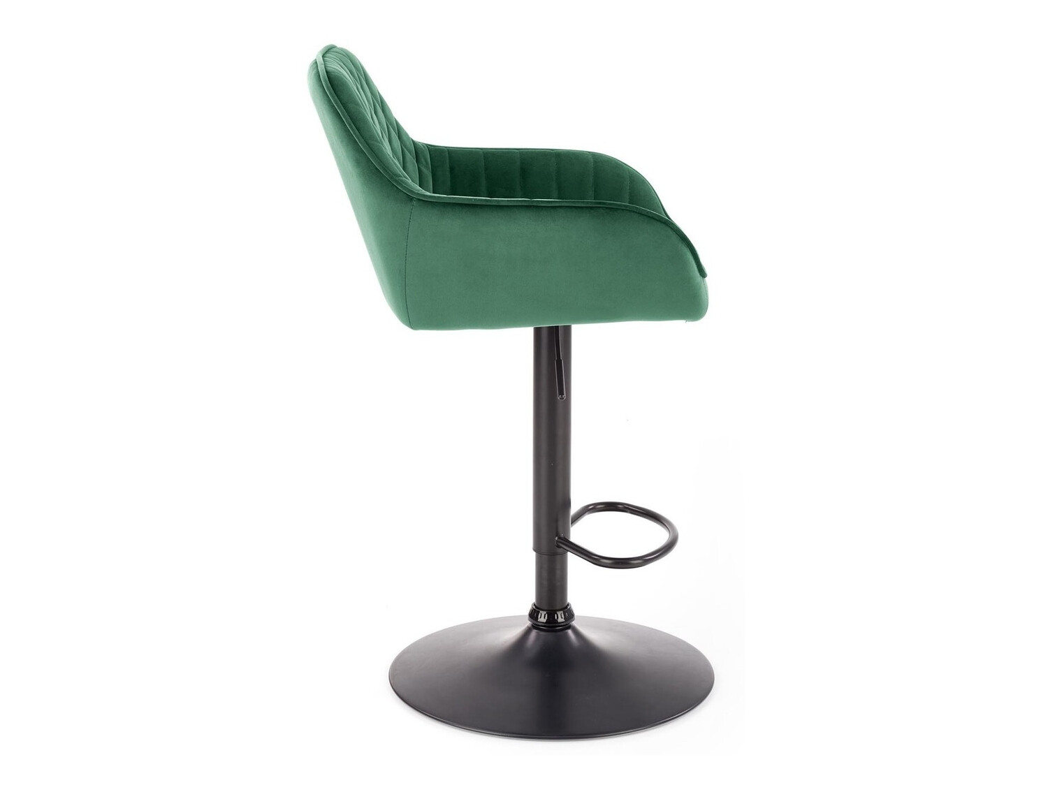 Chaise de bar mi-hauteur Houston 972 (Vert foncé)