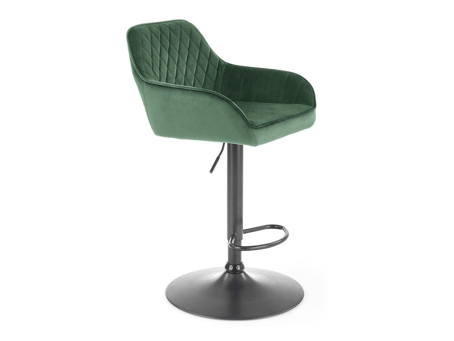 Chaise de bar mi-hauteur Houston 972 (Vert foncé)