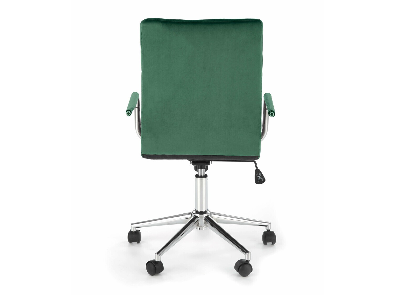 Chaise de bureau Houston 1198 (Vert foncé + Argent)