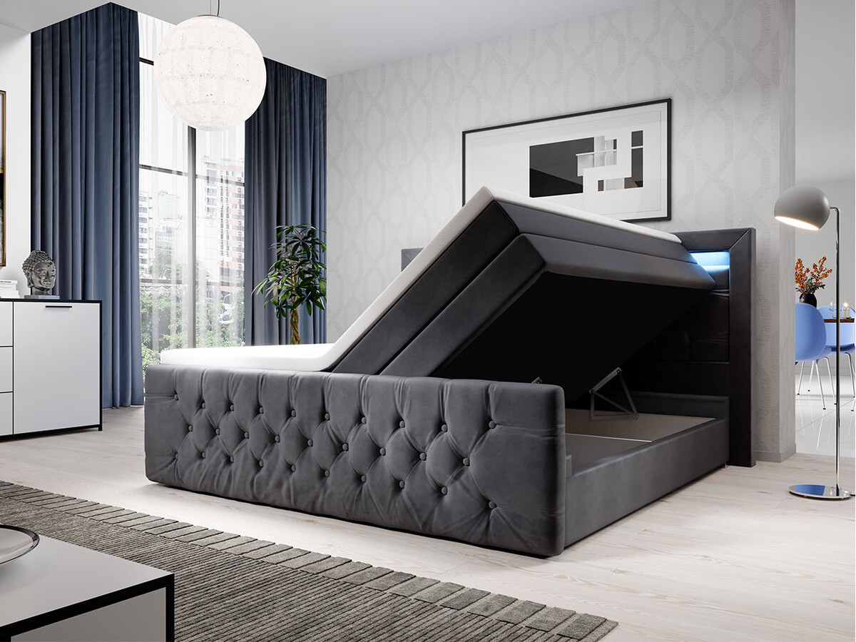Lit boxspring Aura IV