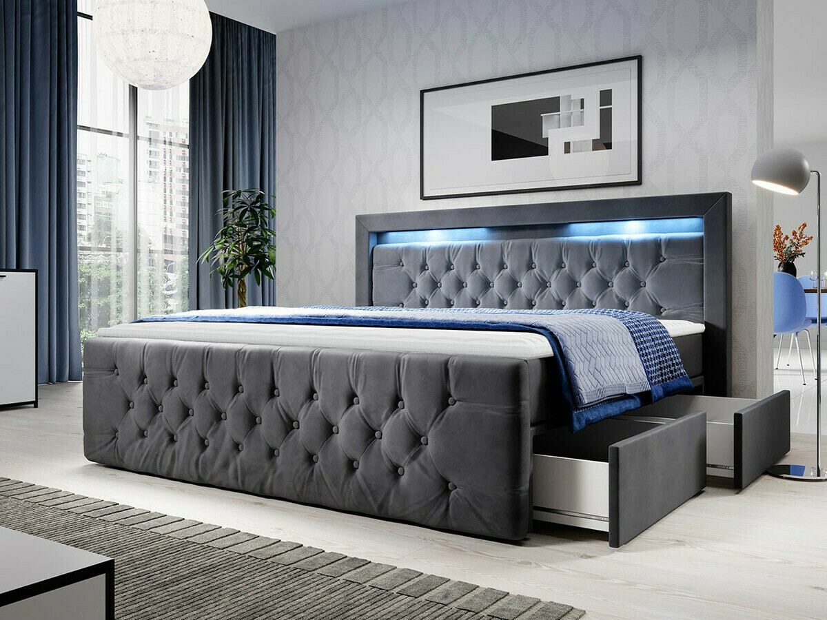 Lit boxspring Aura III