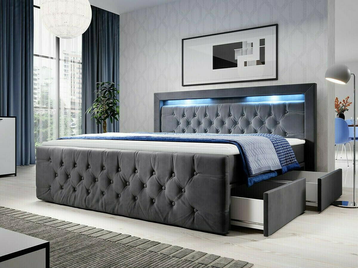 Lit boxspring Aura III