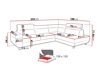 Canapé d'angle Comfivo 306 (Poso 01)