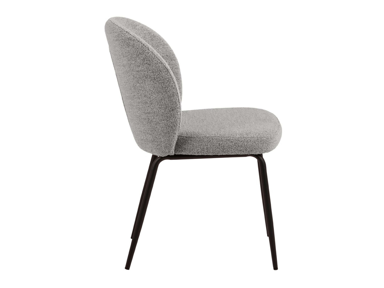 Chaise Norsica 389 (Gris + Noir)
