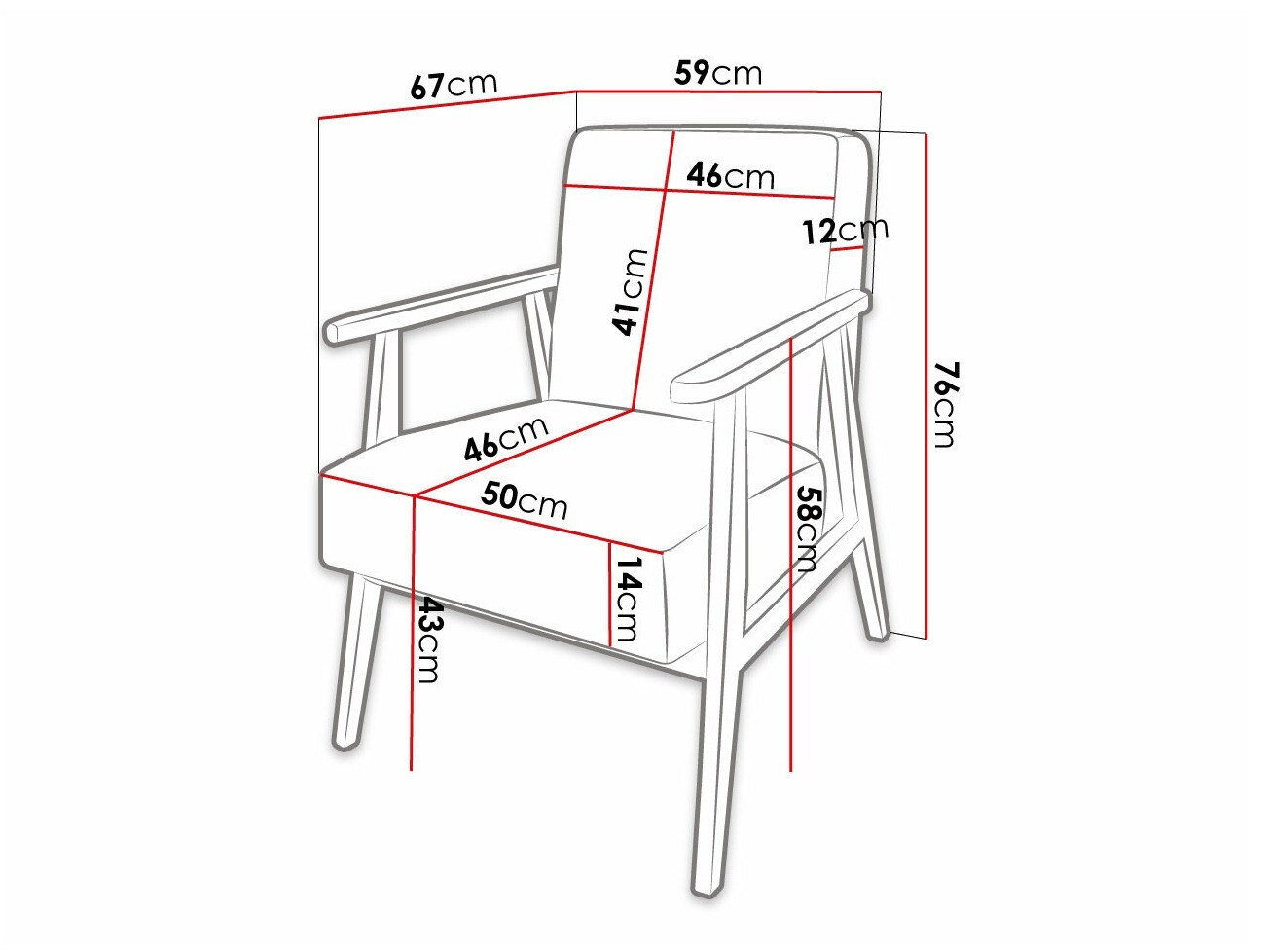 Fauteuil Clovis 100 (Poso 01)