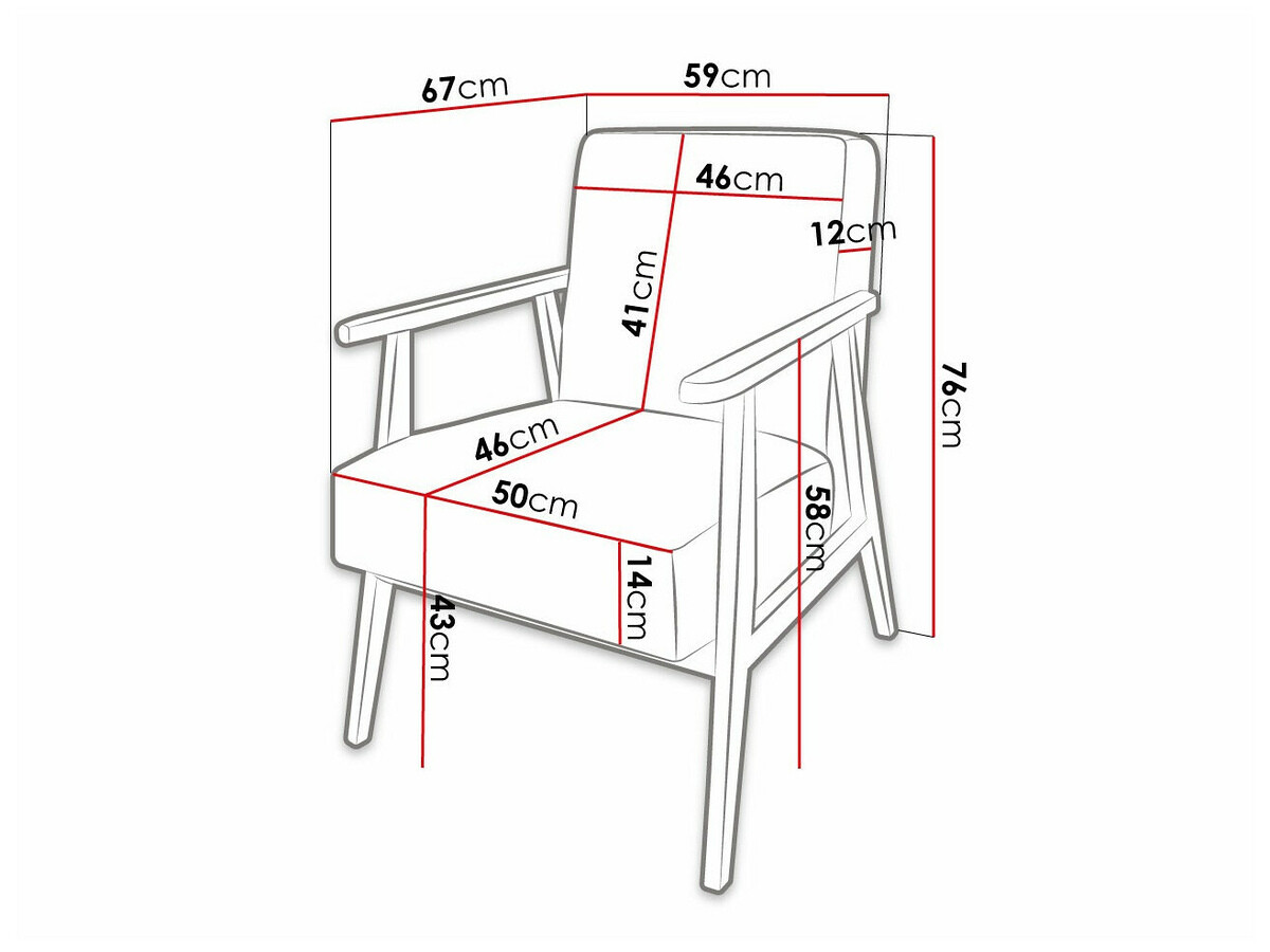 Fauteuil Clovis 100 (Poso 05)