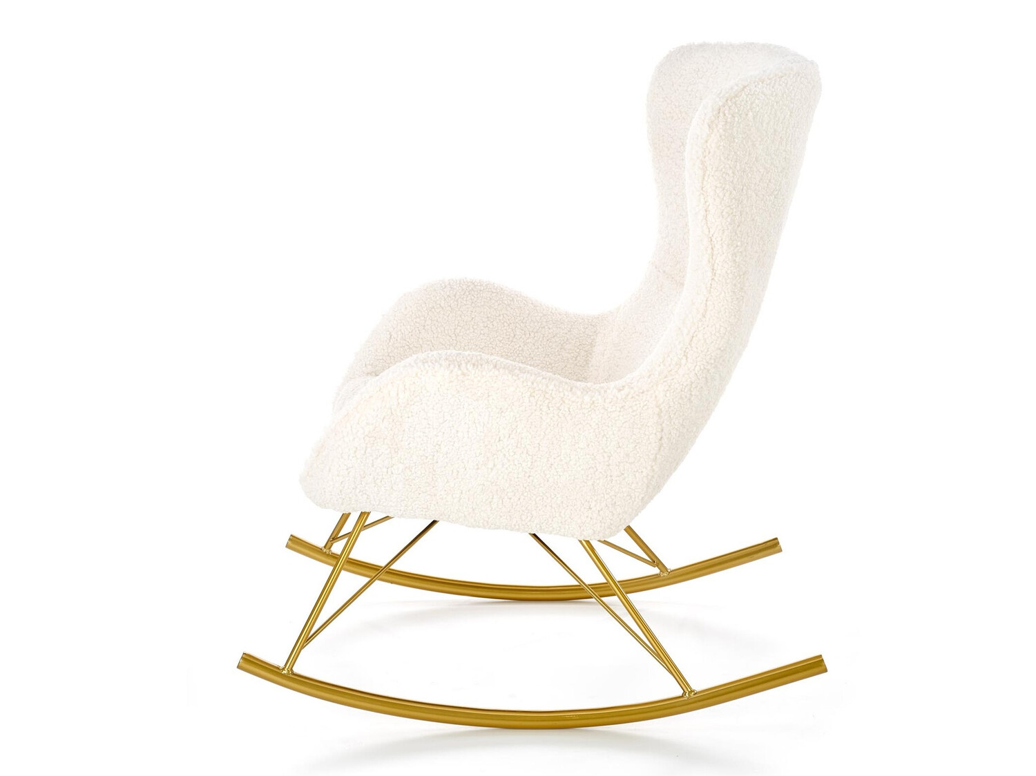 Chaise à bascule Houston 1326 (Crème)
