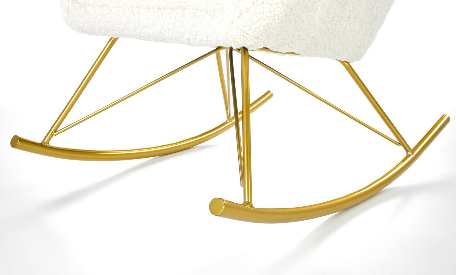 Chaise à bascule Houston 1326 (Crème)