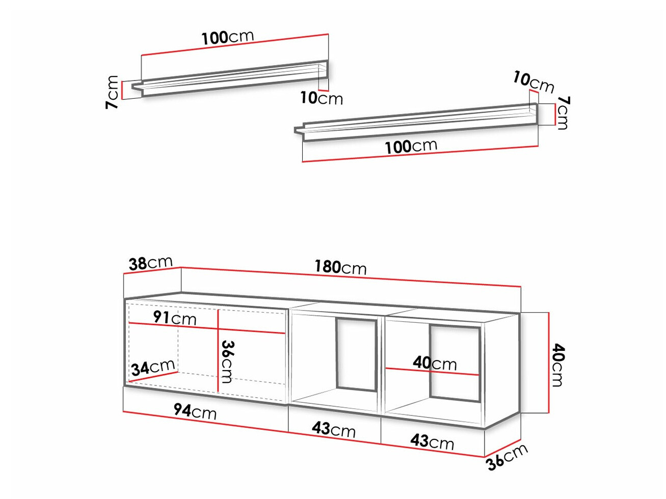 Ensemble de salon Fraga