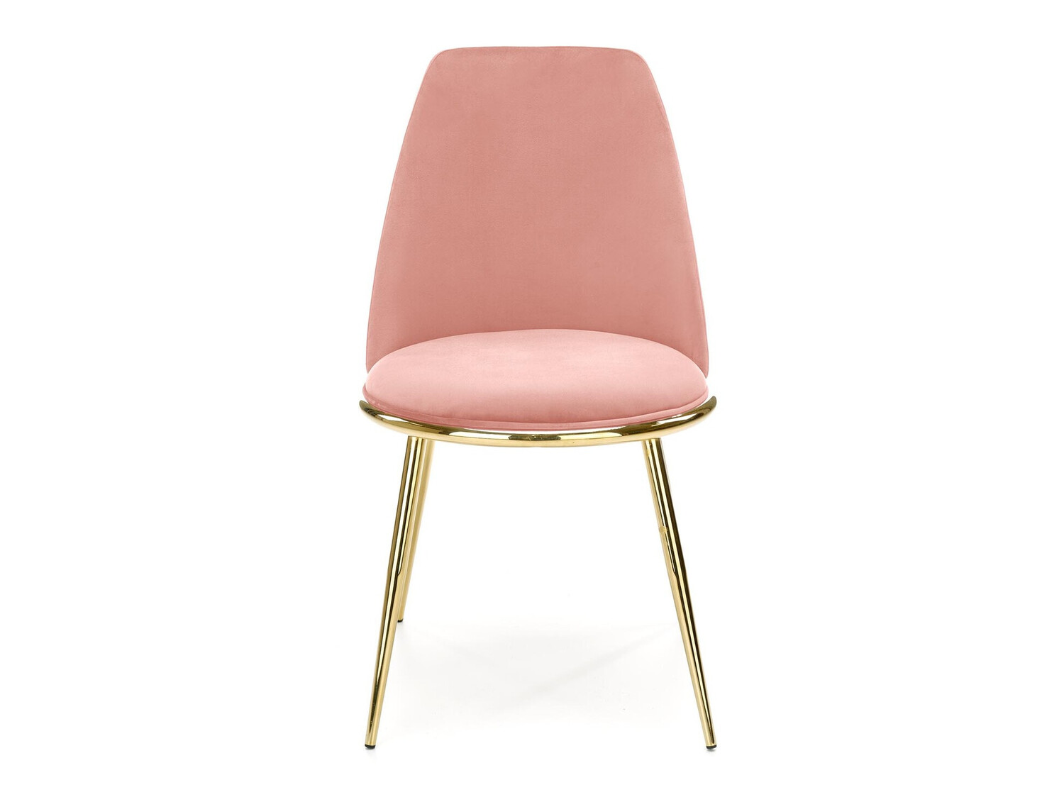 Chaise Houston 1327 (Rose clair + Doré)