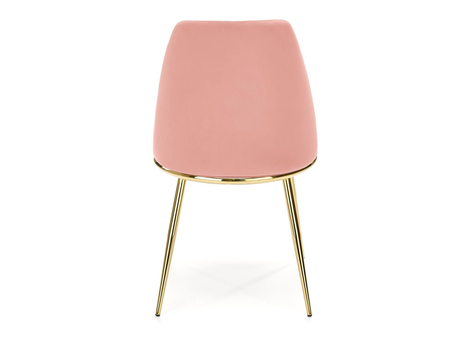 Chaise Houston 1327 (Rose clair + Doré)