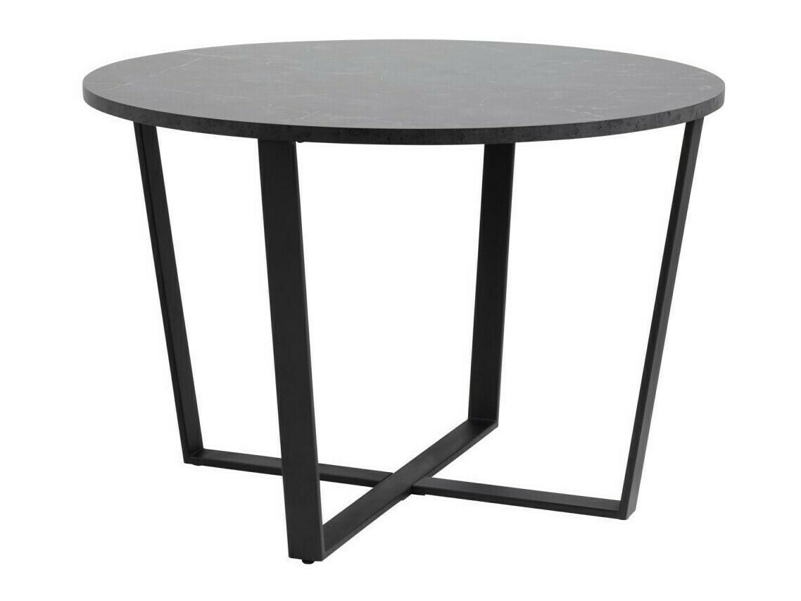 Table Norsica 309 (Marbre noir + Noir)