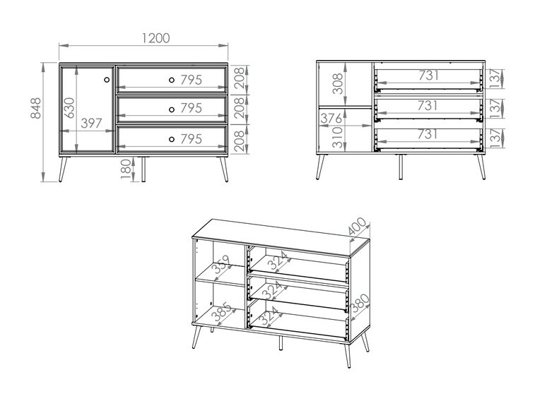 Commode Elbrevi 104