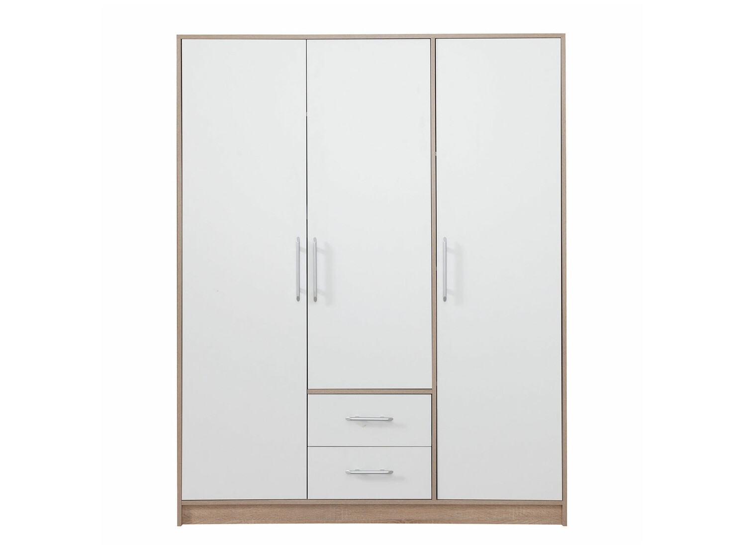 Armoire Cavmero 102 (Sonoma chêne + Blanc)