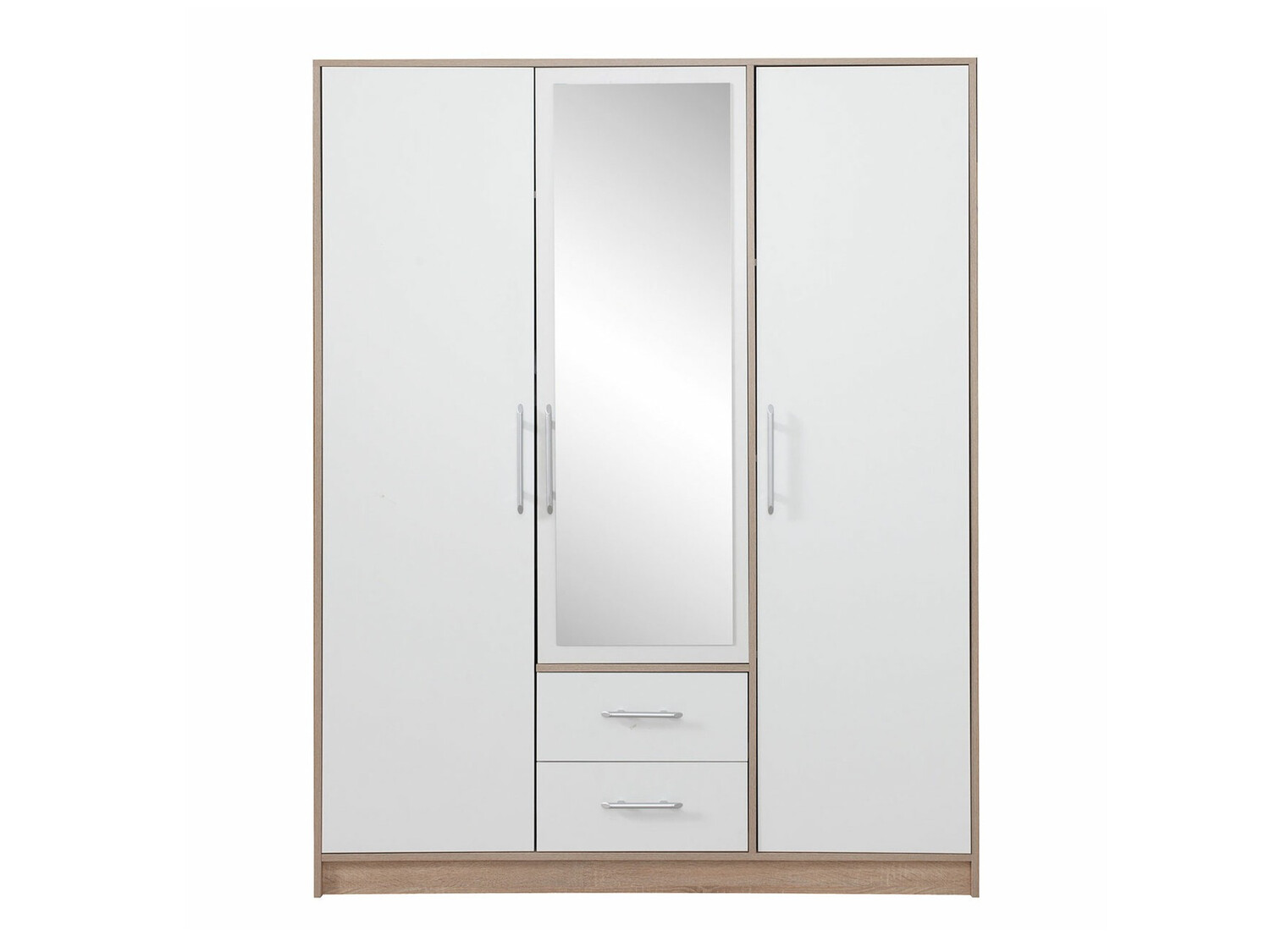Armoire Cavmero 103 (Sonoma chêne + Blanc)