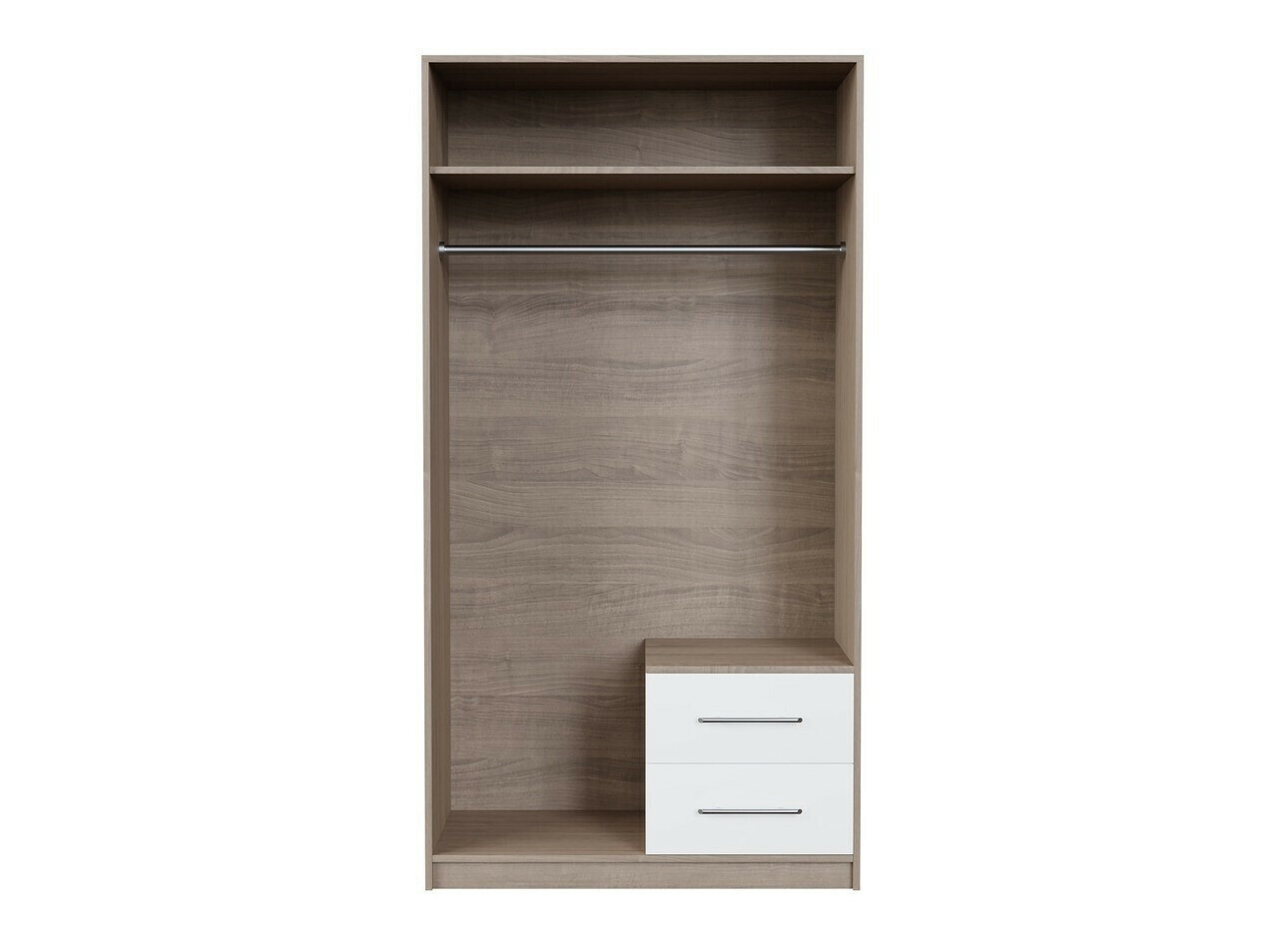 Armoire Cavmero 104 (Sonoma chêne + Blanc)