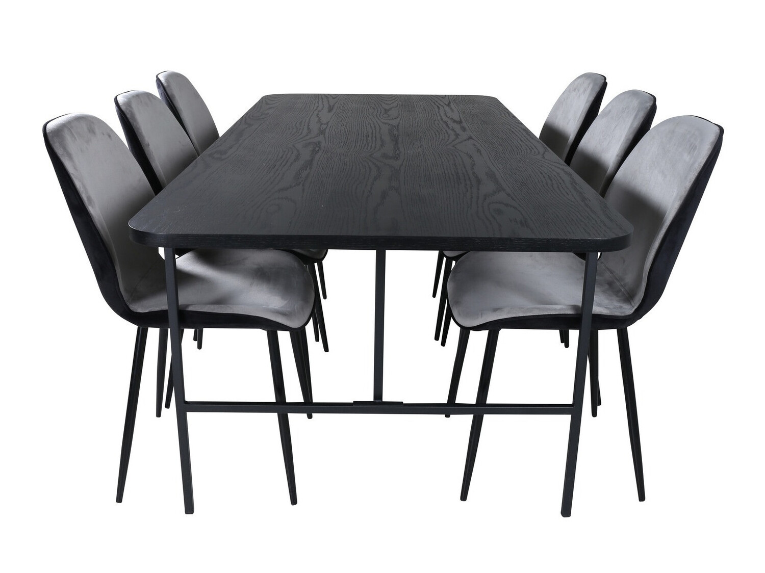 Salle à manger complète Dallas 2782 (Noir)