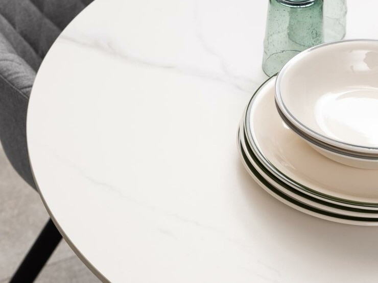 Table Norsica 616 (Marbre blanc)
