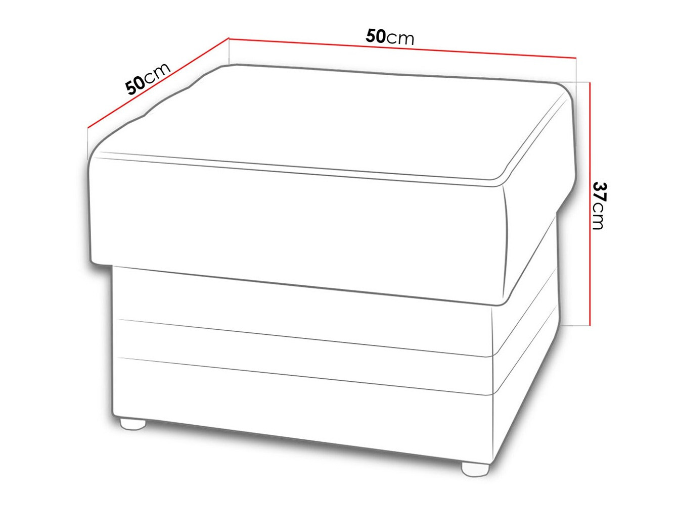 Pouf Providence 168 (Lux 12 + Lux 24)