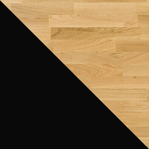 Table d'appoint Indiana 158 (Chêne + Noir)