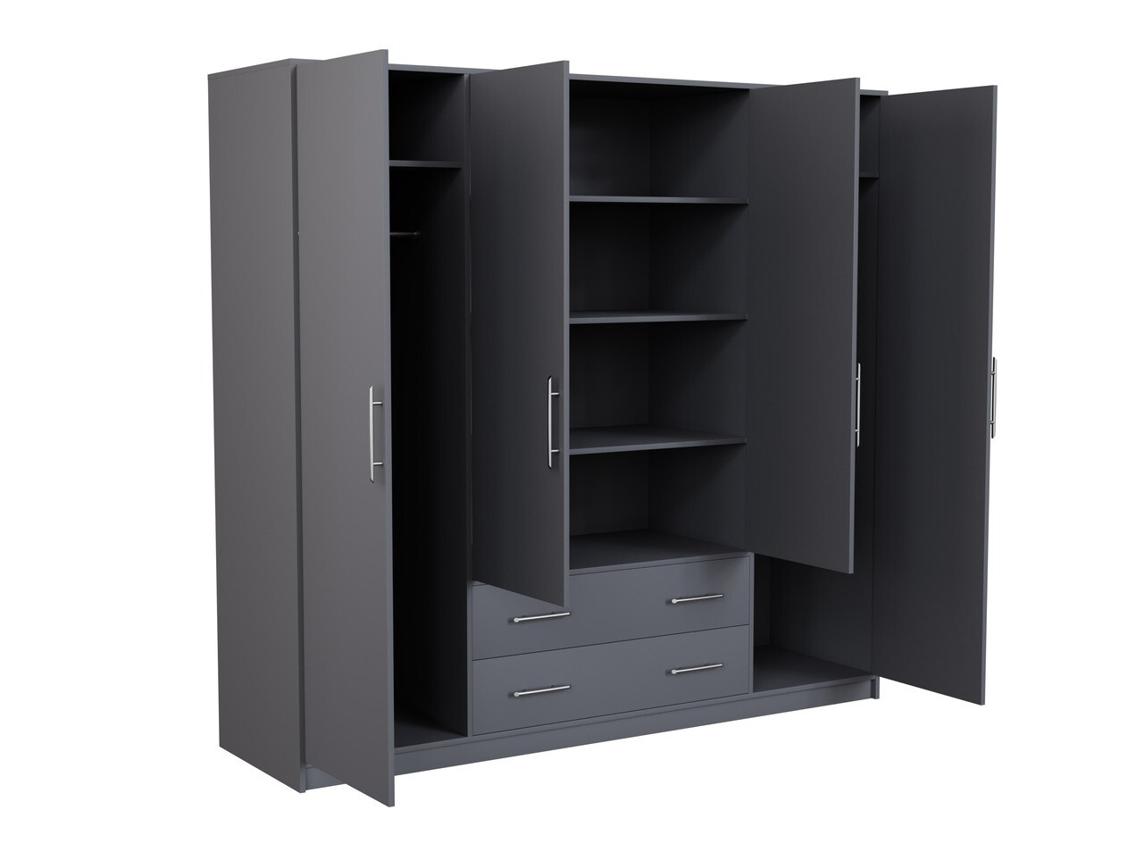 Armoire Cavmero 100 (Anthracite)