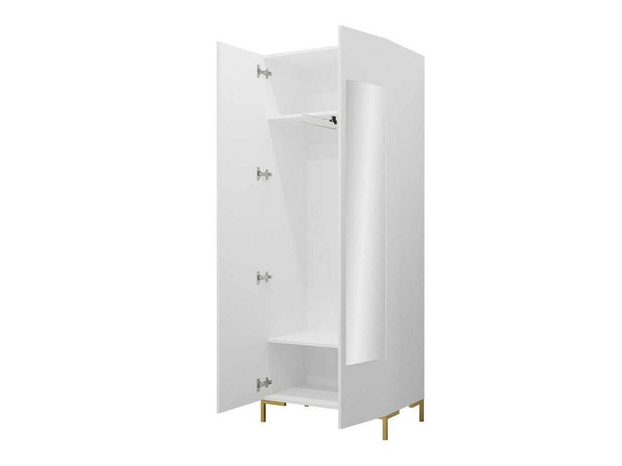 Armoire Nomal I (Blanc + Doré)
