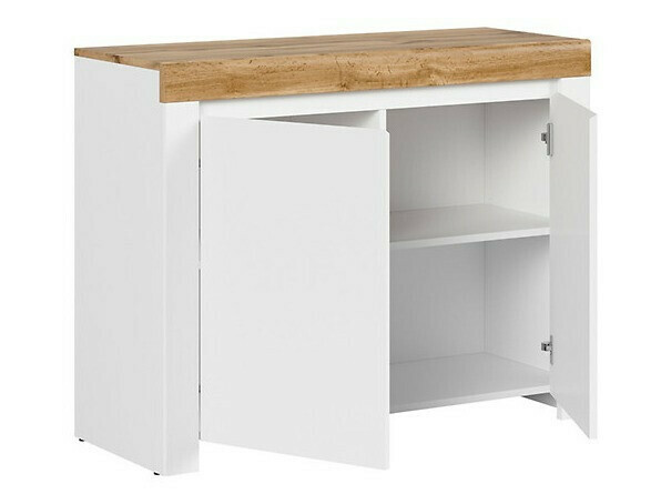Buffet Sonsoru 101 (Blanc + Blanc brillant + Chêne wotan)