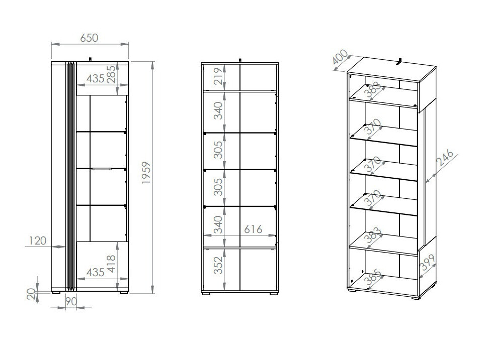 Étagère Venleva 101