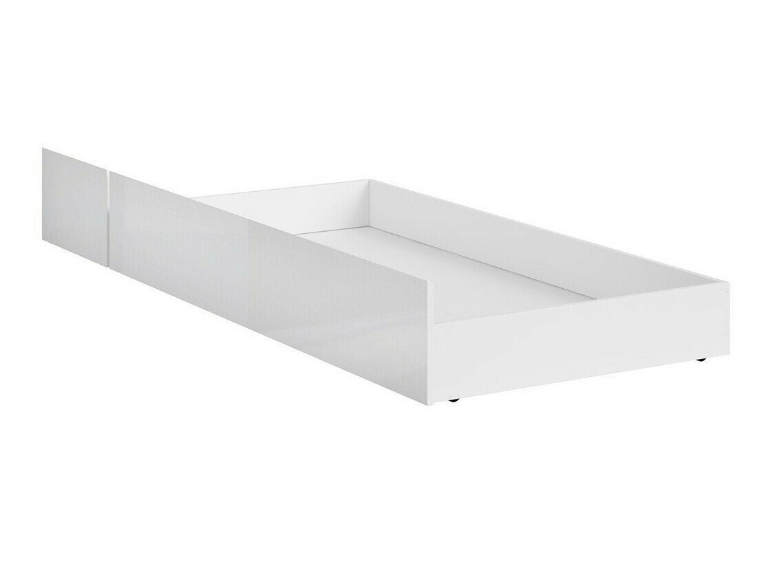 Boîte de literie Sonsoru 133 (Blanc + Blanc brillant + Chêne wotan)