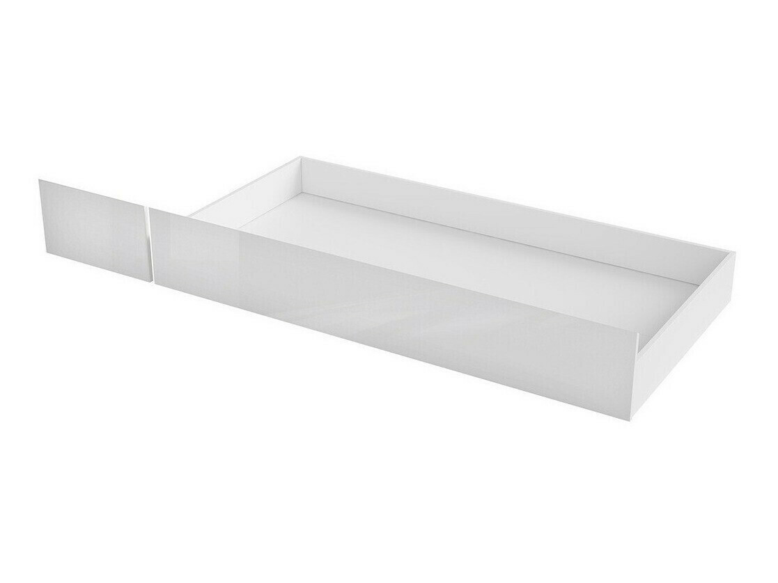 Boîte de literie Sonsoru 133 (Blanc + Blanc brillant + Chêne wotan)
