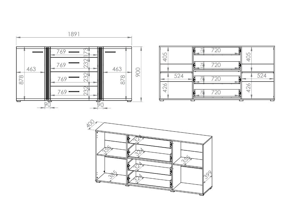 Commode Venleva 104